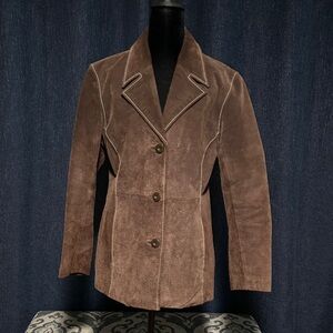 Wilsons Leather Brown Genuine Leather Jacket